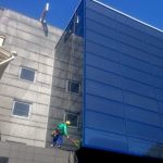 Eesti Pank kõrgtööd akende pesu 3 150x150 Estonias Bank building window cleaning